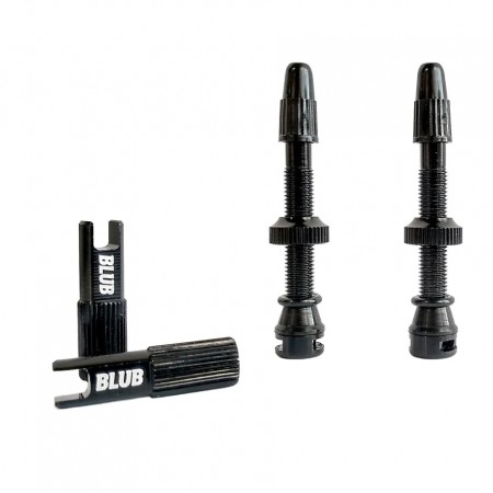 Ниппель бескамерный Blub Tubeless Valves 44мм 2шт Alum