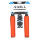 Грипсы SKILL SILICO NBR 125мм (оранжевый)