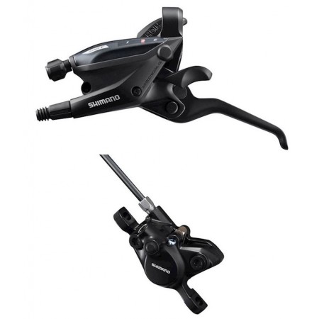 Манетка + тормоз передний Shimano BR-MT200+ST-EF505 на 3 скорости
