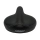 Седло комфортное с замком HORST 09-200859 255x205 мм пружины закрытого типа (чёрное)