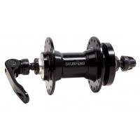 Втулка переднего колеса SF-A217F 36 отв. 3/8X14GX36HX100X108 (чёрный)