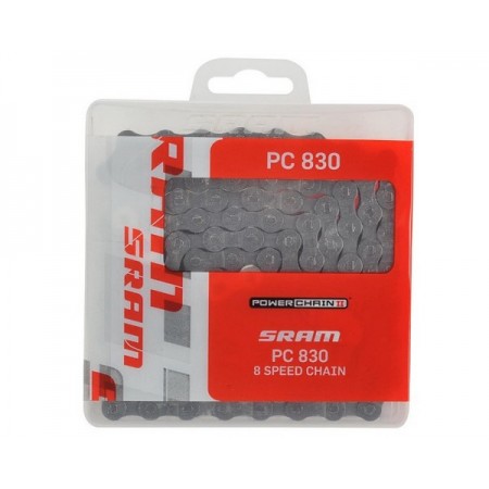 Цепь для велосипеда SRAM PC-830 8 скоростей 114 звеньев Power Link