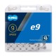 Цепь KMC, E9 TURBO, 9ск., 136зв., BOX