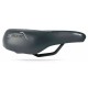 Седло SELLE BASSANO, Leggera 3Zone Big City, Cr/Mo, 210x260 мм, 465гр, черное