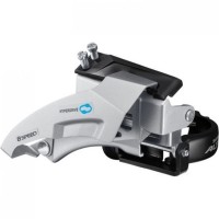 Передний переключатель Shimano Altus M315 2x7(8), универсальная тяга и хомут, 36T
