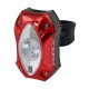 Свет задний Force, RED 60LM, 1 LED, USB