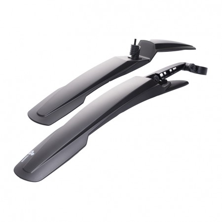 Комплект щитков грязезащитных TopFit TF11-0028 (чёрный)