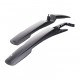 Комплект щитков грязезащитных TopFit TF11-0028 (чёрный)