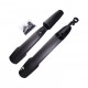 Комплект щитков грязезащитных TopFit TF11-0028 (чёрный)