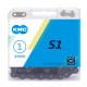 Цепь KMC, S1, 1/2"x1/8", 1ск., 112зв., BOX