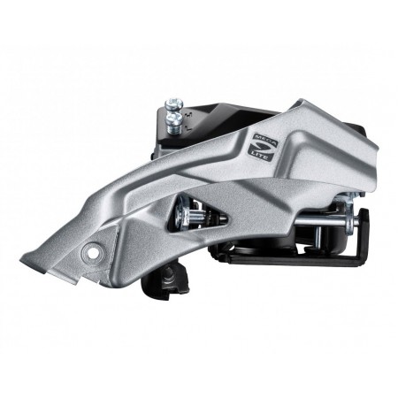 Переключатель передний Shimano Altus M2000 3x9 универсальная тяга, верхний хомут, 40T