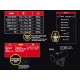 Фара Author PROXIMA 1000 lm / HB 22-38 mm USB Alloy (чёрная)