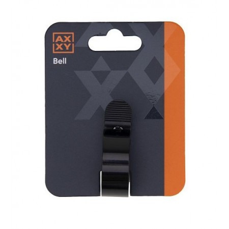 Велозвонок ударный AXXY Hide, хомут-невидимка (Q-type)