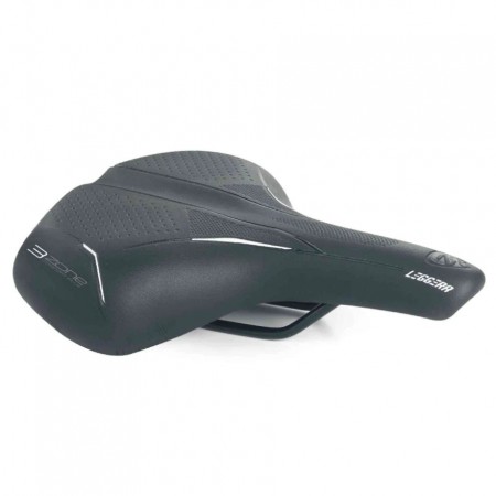 Седло SELLE BASSANO, Leggera 3Zone Unisex City, Cr/Mo, 210x255 мм, 460гр, черное