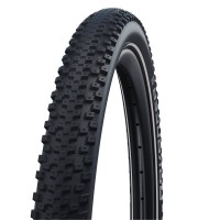 Покрышка велосипедная Schwalbe Advancer Hybrid 29x2.35 (60-622), Active, Green Compound, PunctureGuard, 50EPI, Black + reflex