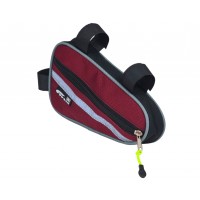 Велосумка Course Мастер под раму малая (красный)