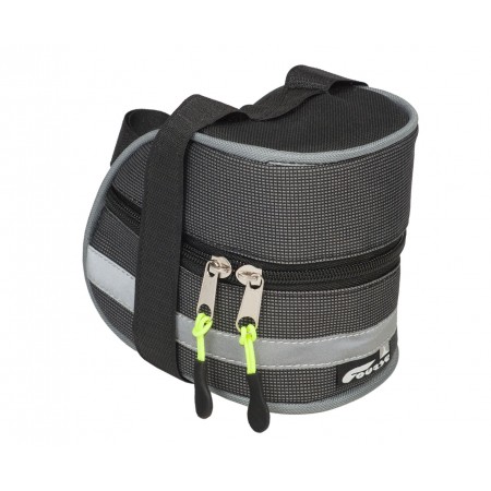 Велосумка Course Мастер под седло средняя (серый)