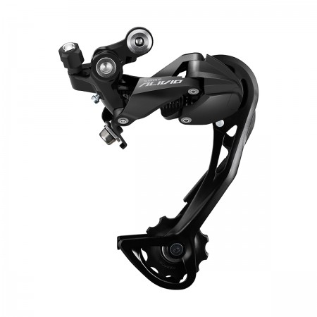 Переключатель задний Shimano Alivio RD-M3100 длинная лапка 9 скоростей Shadow RD (чёрный)