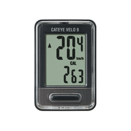 Велокомпьютер проводной CAT EYE Velo 9 (VL820) 8-13060017 (черный)