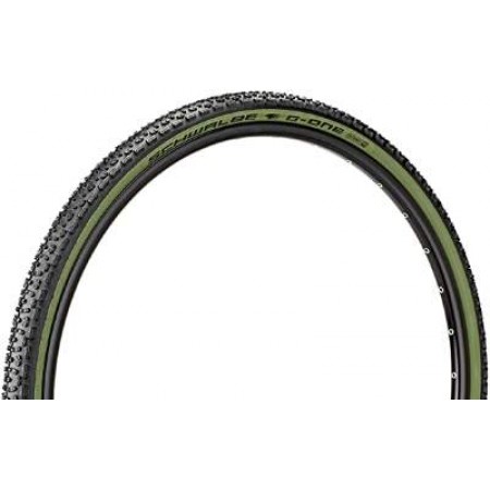 Велосипедная покрышка Schwalbe G-ONE ULTRABITE Evo 28x1.50 (40-622), Super Ground, TLE, Black-Olive, складная (Special Edition)