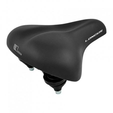 Седло Longus, COIL Black City, с пружинами