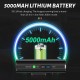 Фара/Фонарь двухсторонний GACIRON V20D-1700 1600LM+100LM Micro USB 5000mAh 07-300149