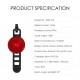 Фонарь задний GACIRON W08-10A 10 LM Micro USB 07-300171