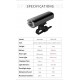 Фара/Фонарь двухсторонний GACIRON V20S-1000 900LM+100LM Micro USB 4000mAh 07-300145