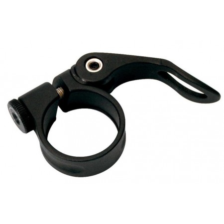 Хомут подседельный Longus CLAMP 398287 эксцентрик 31,8 мм (чёрный)