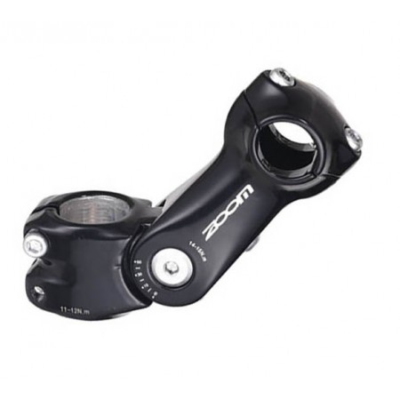 Вынос руля ZOOM TDS-D331-8 (L-105, -10°~+15°, чёрный)