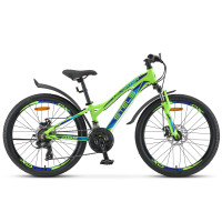 Велосипед Stels Navigator 465 MD 24 V010 зеленый