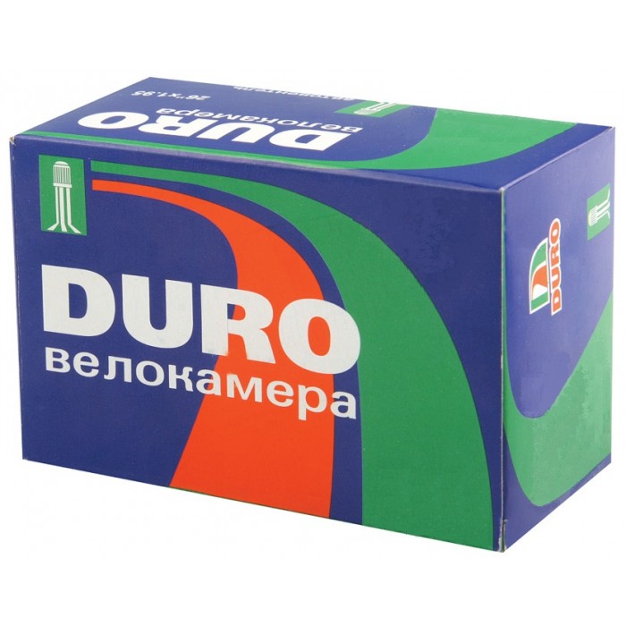 Велокамера DURO 16"х1.95"/2.125" автовентиль, в инд. упаковке