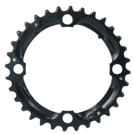 Звезда передняя Force, 10ск., 32 зуб., BCD 104 / 4отв., Cr-Mo, черный