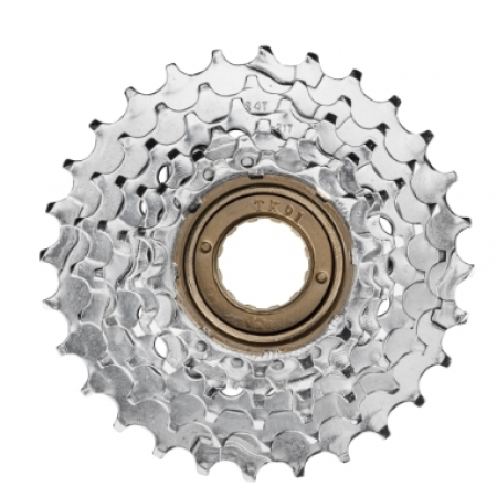 Трещотка Force, 6 скор., 14-28 зуб., хромир.