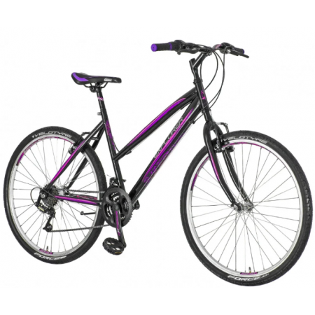 EXPLORER ELITE LADY MTB 26" Черный-розовый-фиолетовый