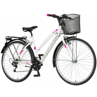 EXPLORER LADY S 28" Белый-розовый-черный