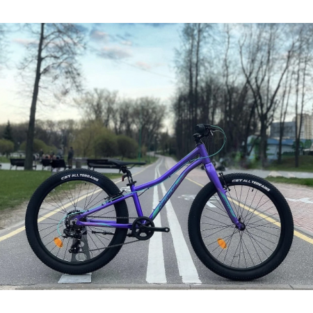 Merida Matts J24+ Eco темно-фиолетовый/розовый