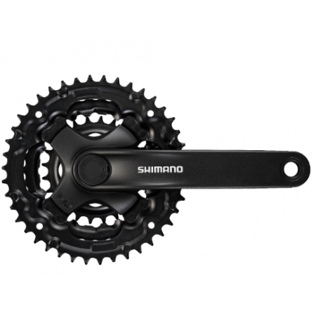 Система Shimano, TY301, 170мм, Кв, 42/34/24, без защиты, черн, б/уп
