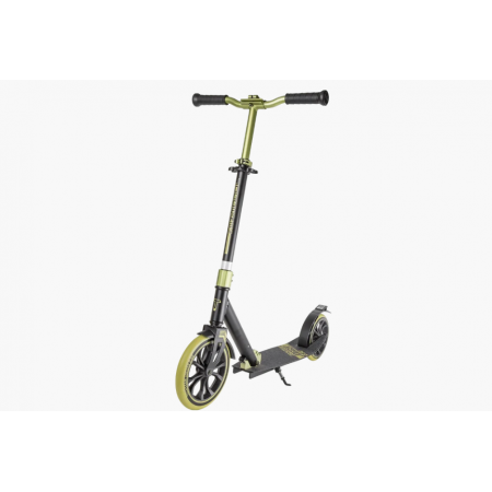 Самокат Tech Team JOGGER 230 ЧЕРНЫЙ/ЗЕЛЕНЫЙ