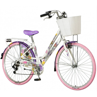 VISITOR HOLICOLOR 28" Белый-розовый-фиолетовый