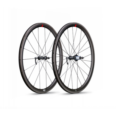 Колеса WILIER, NDR 38KC, 28"(622х17), карбон, клинчер, бескамерные, QR 9/100 - 9/130, высота 38мм, HG