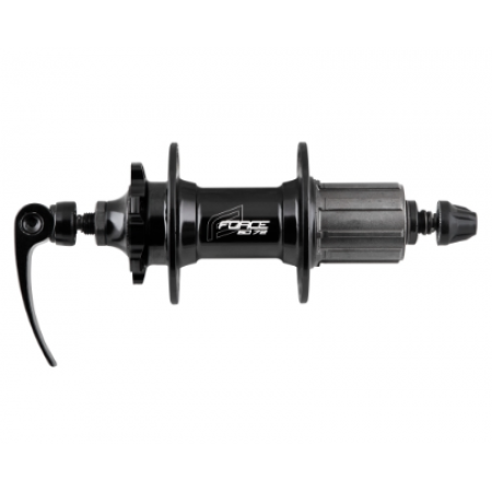 Втулка задняя Force, 6D-72, HG 8-11ск., 32отв.,под Disc 6отв., QR, пром. подшипники, черная