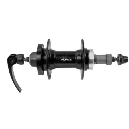 Втулка задняя Force, 6D-32, под трещетку, 32отв.,под Disc 6отв., QR, черная