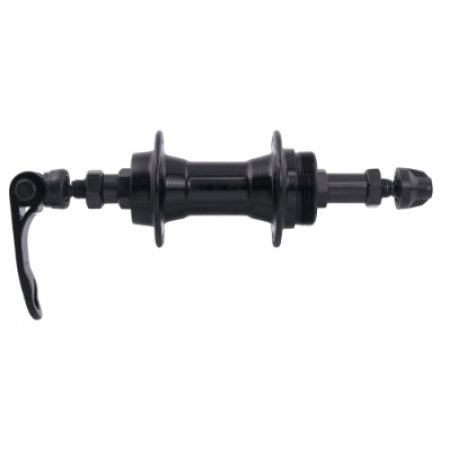 Втулка задняя Force, под трещетку, 36отв., эксцетрик, пром., алюм., черная