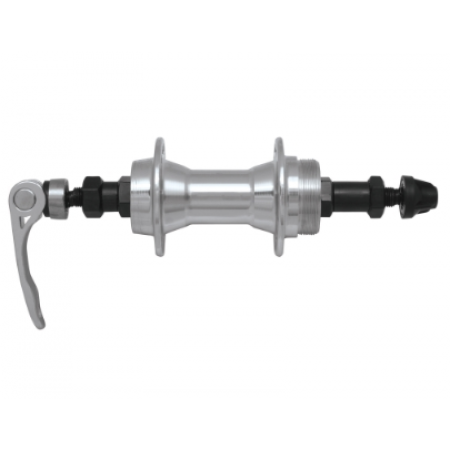 Втулка задняя Force, под трещетку, 36отв., эксцетрик, пром., алюм., серебристая