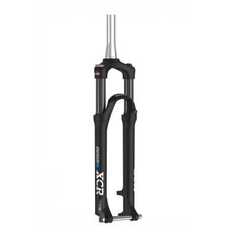 Вилка SR Suntour, 27.5" XCR-AIR RLR DS, 1-1/8" (TS), ход 100мм (воздушная), QR, Disc, черная мат.