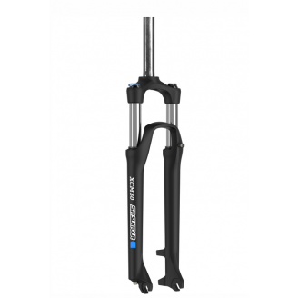 Вилка SR Suntour, 29" XCM HLO DS, 1-1/8" (TS), ход 100мм, QR, Disc, черная мат.