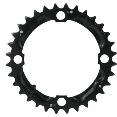 Звезда передняя Force, 9ск., 32 зуб., BCD 104 / 4отв., Cr-Mo, черный