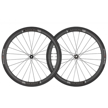 Колеса TUFO, Carbona TG 30 CL, 28"(622х18), карбон, клинчер, Disс C.lock, оси 12/100 - 12/142, высота 30мм, HG, с покрышками Comtura DUO (25-622), 1550гр пара