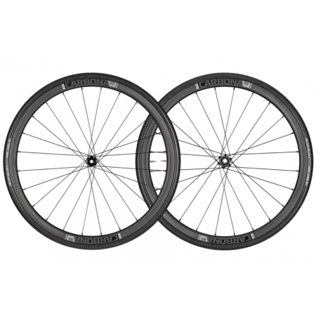 Колеса TUFO, Carbona TG 30 TR, 28"(622х18), карбон, клинчер, бескамерные, Disс C.lock, оси 12/100 - 12/142, высота 30мм, HG, с покрышками Comtura 4TR (25-622), 1550гр пара